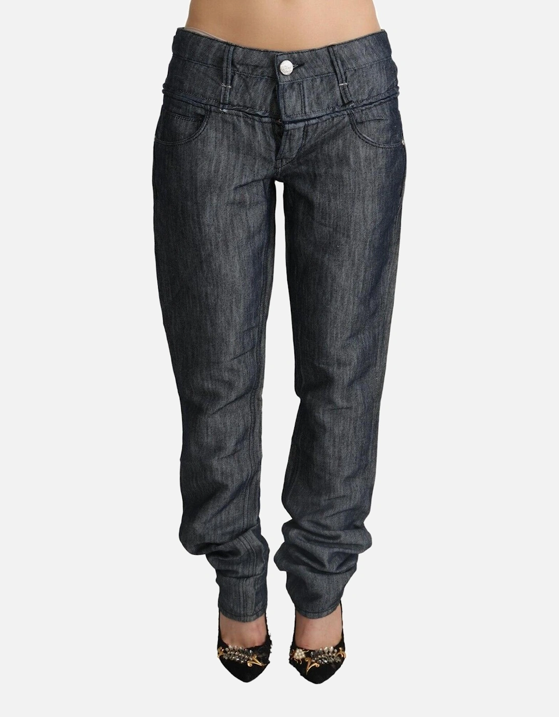 Jeans Casual Style Women - Dark Gray Jeans, 4 of 3