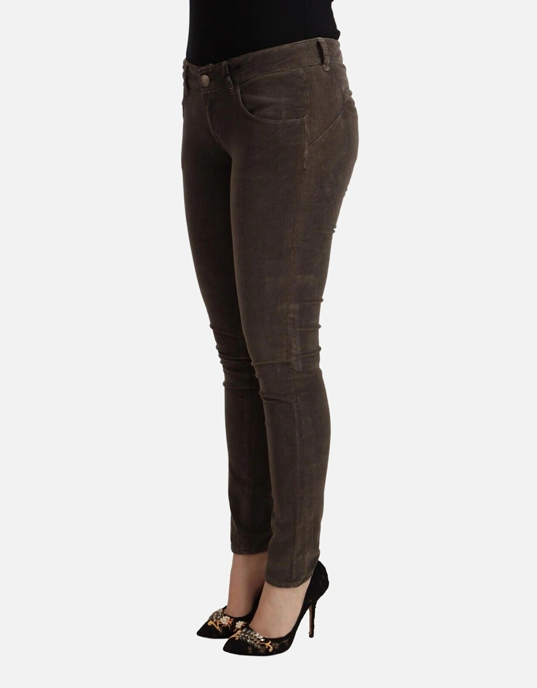 Corduroy Pants Women - Brown Jeans