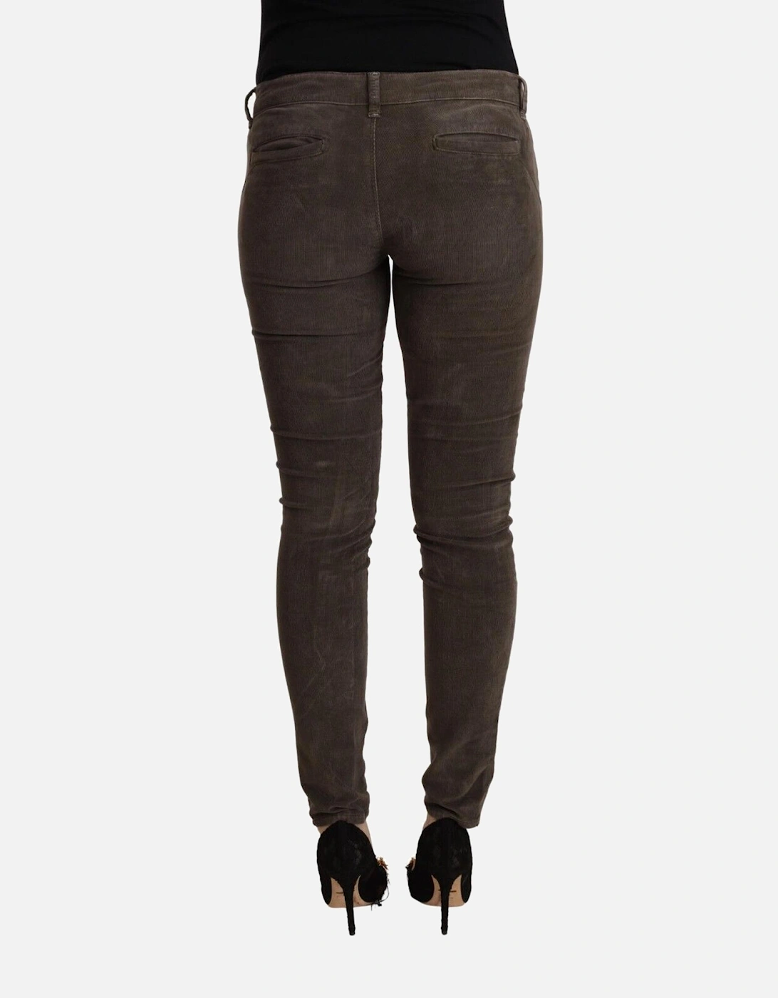 Corduroy Pants Women - Brown Jeans
