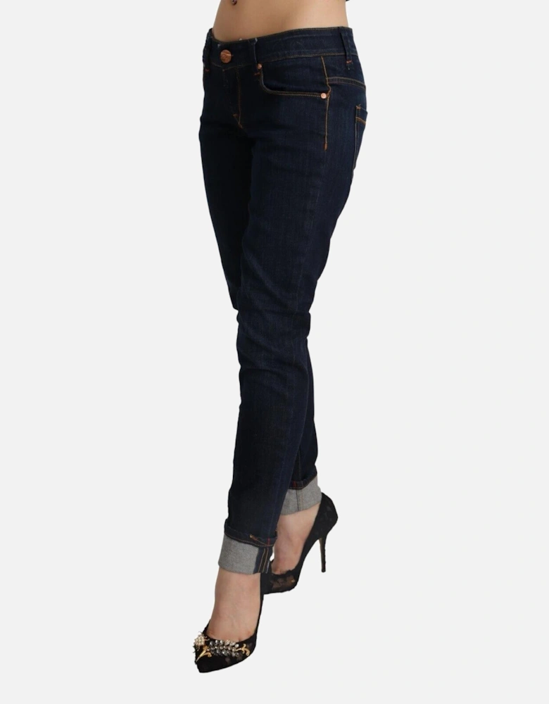 Skinny Jeans Dark Wash Women - Blue Jeans