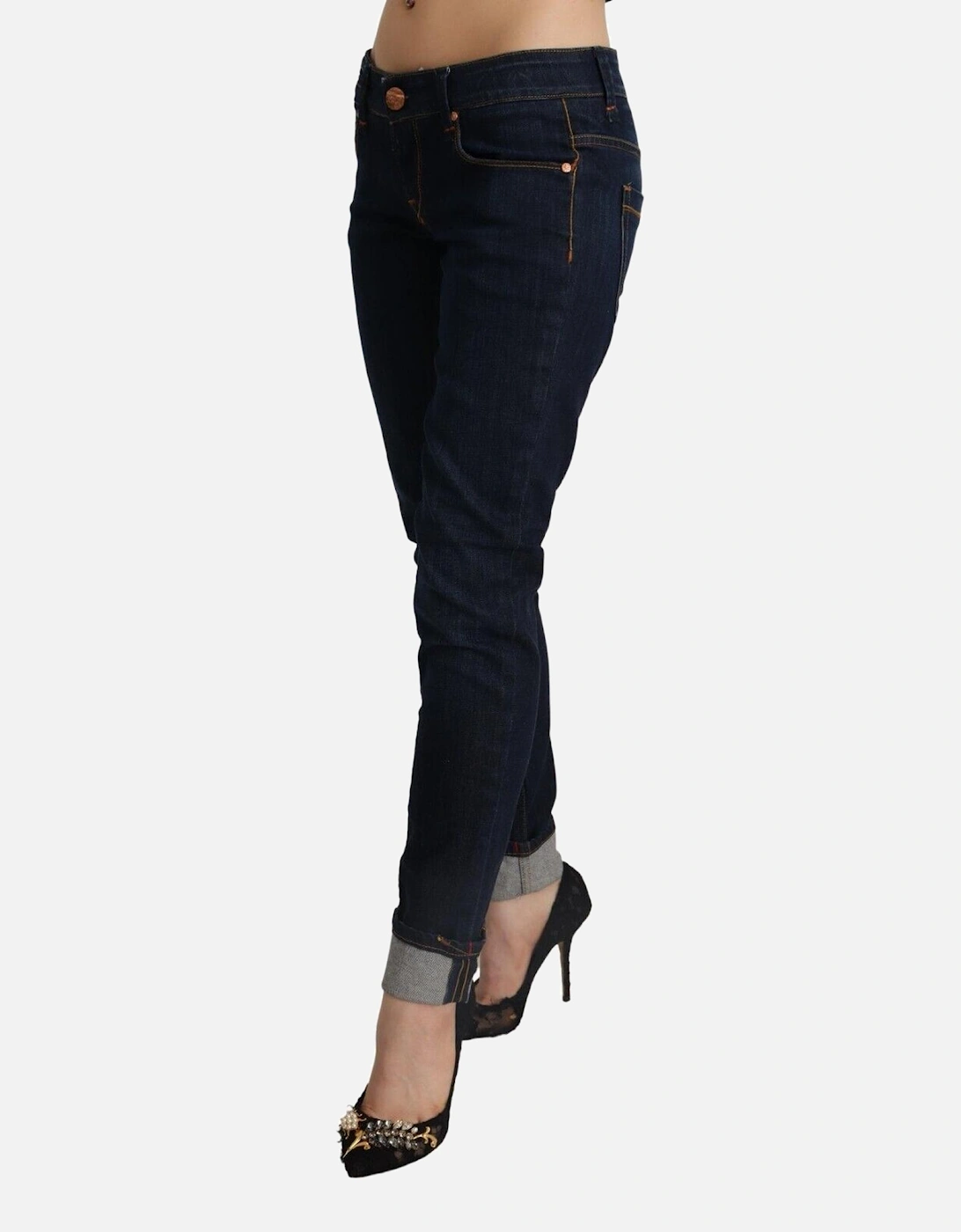 Skinny Jeans Dark Wash Women - Blue Jeans