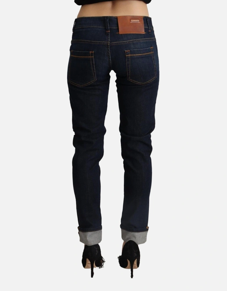 Skinny Jeans Dark Wash Women - Blue Jeans