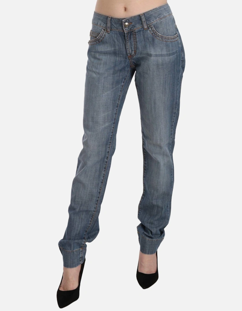 Jeans Straight Leg Women - Blue Jeans