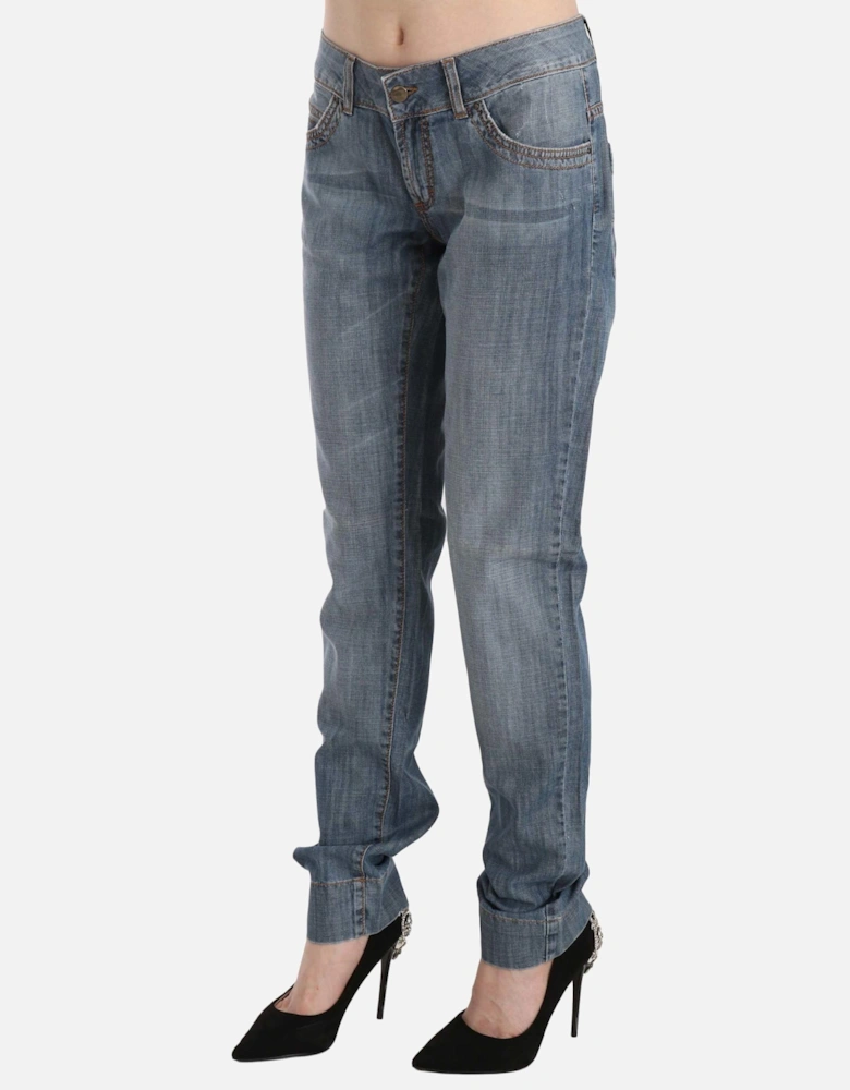 Jeans Straight Leg Women - Blue Jeans