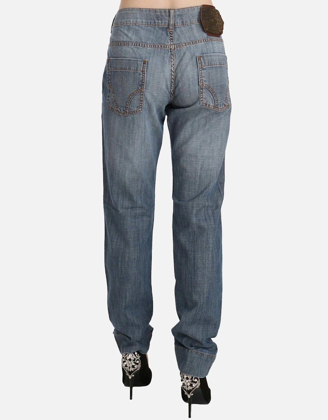 Jeans Straight Leg Women - Blue Jeans