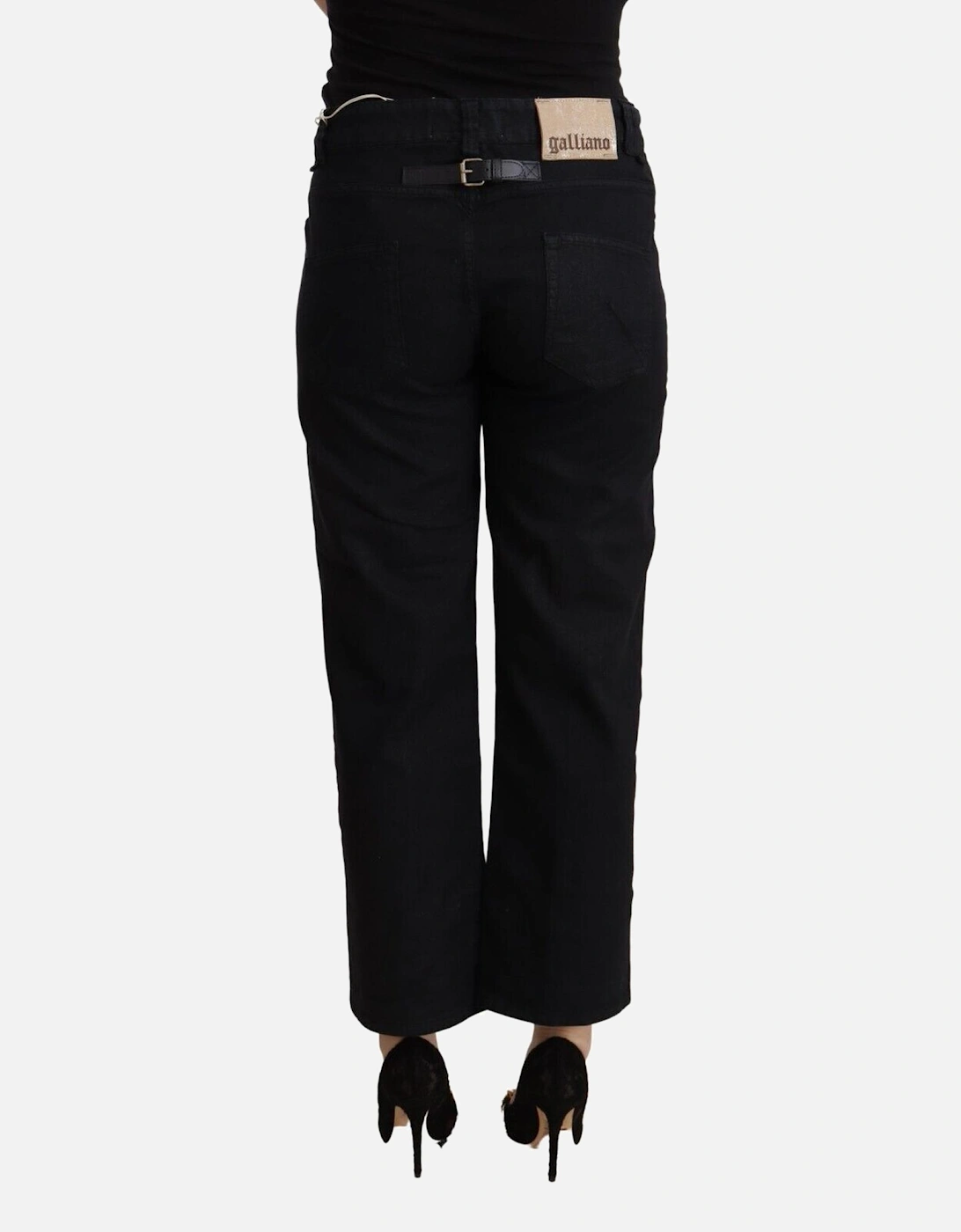 Straight Leg Jeans Women - Black Jeans