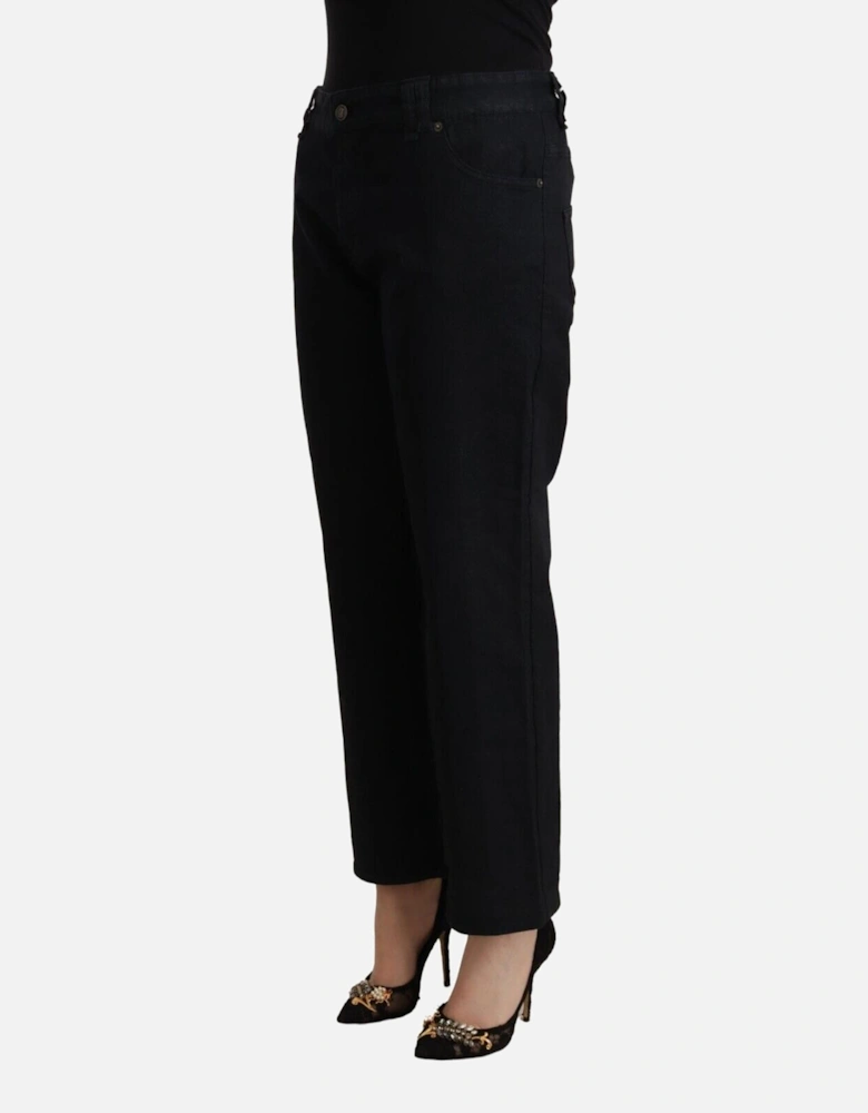 Straight Leg Jeans Women - Black Jeans