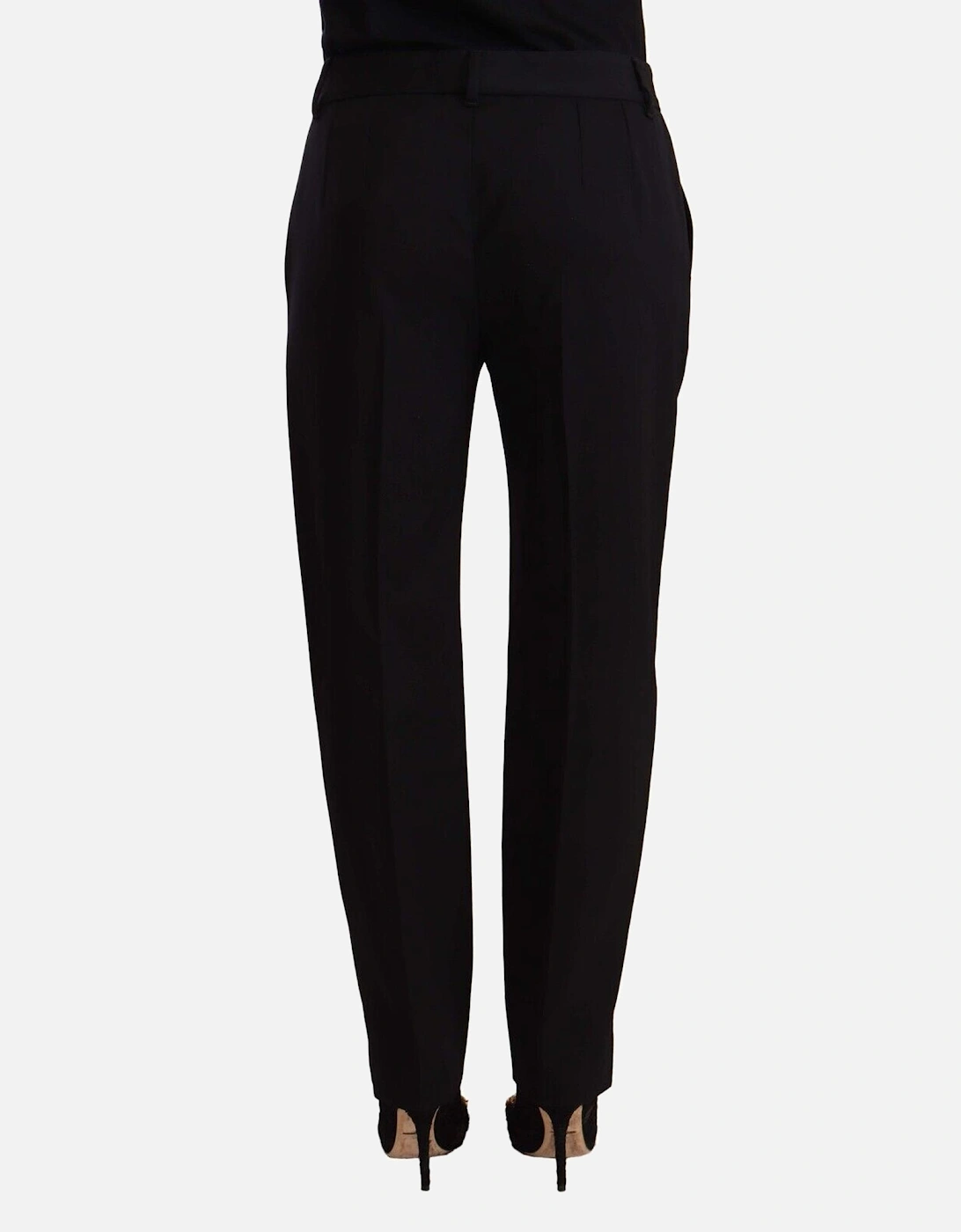 Dolce Gabbana Straight Leg Trousers Women - Black Jeans