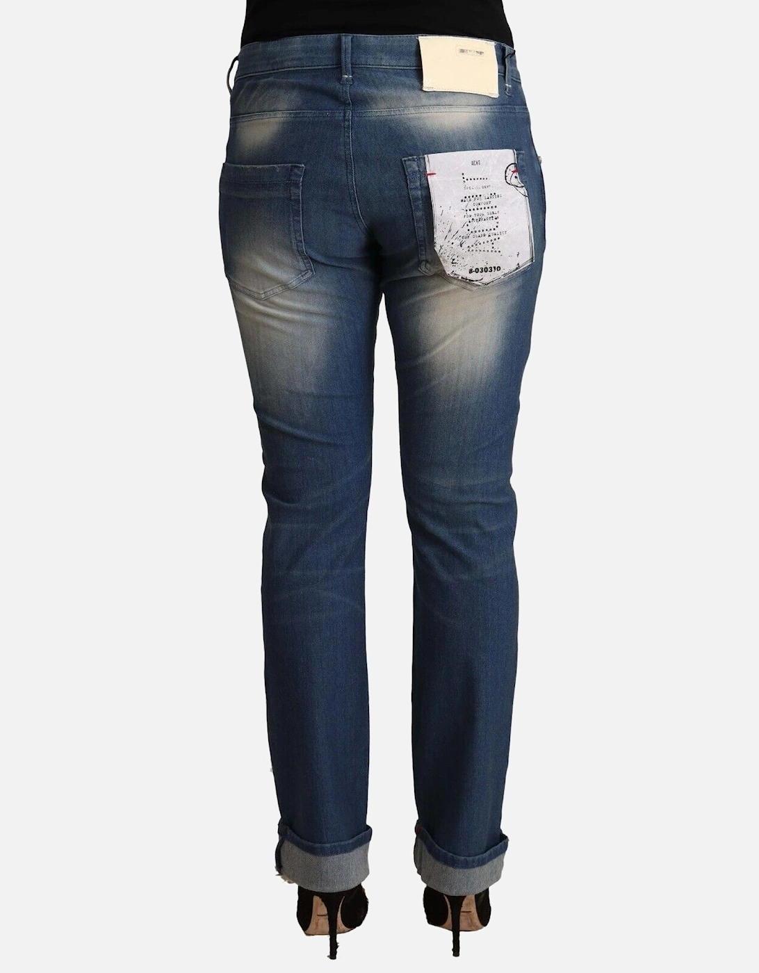 PAN71205 Straight Leg Jeans Women - Blue Jeans