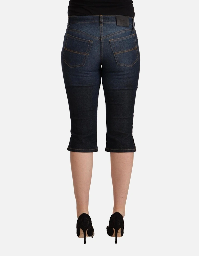Capri Jeans Slim Fit PAN72213 Women - Blue Jeans