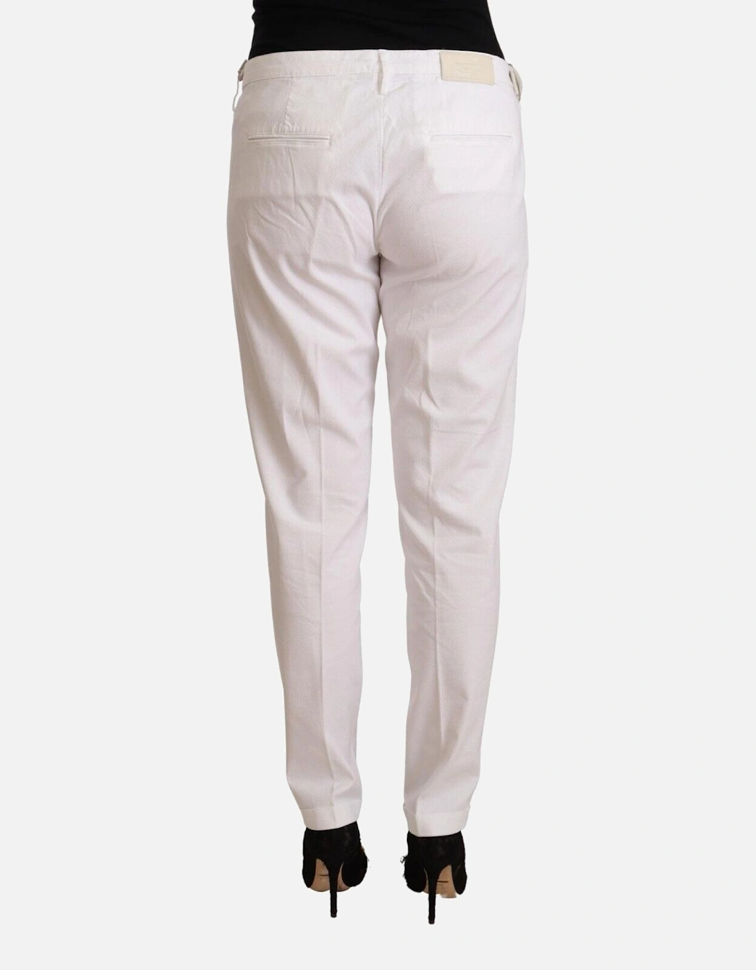PAN72620 White Pants Women Jeans