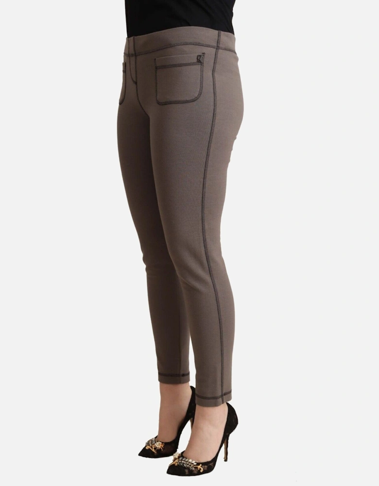 Leggings Slim Fit Women - Gray Jeans