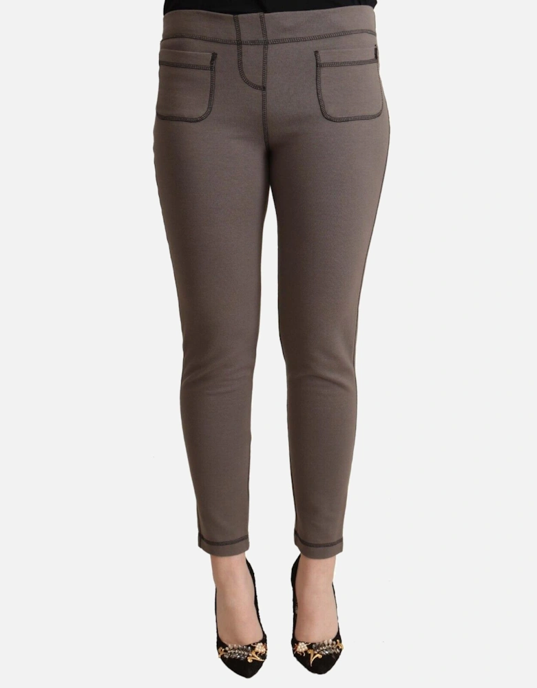 Leggings Slim Fit Women - Gray Jeans