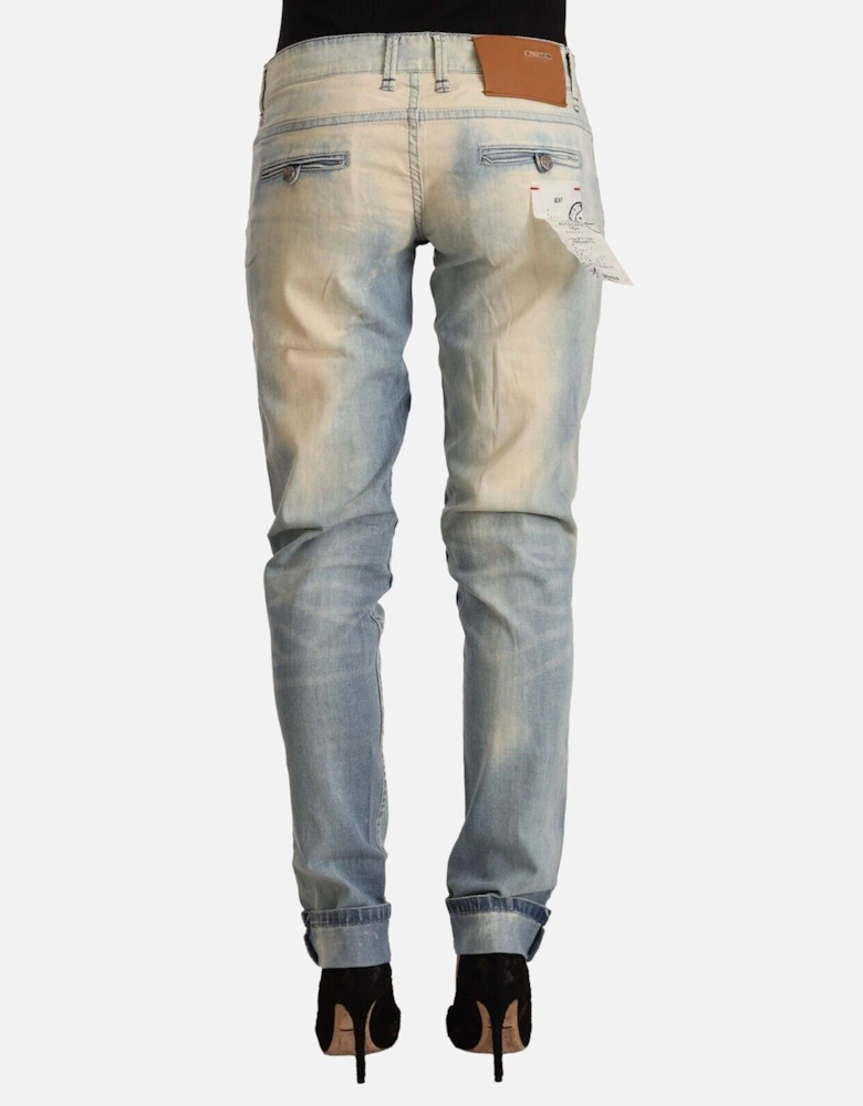 Boyfriend Jeans PAN71812 Light Wash Women - Light Blue Jeans
