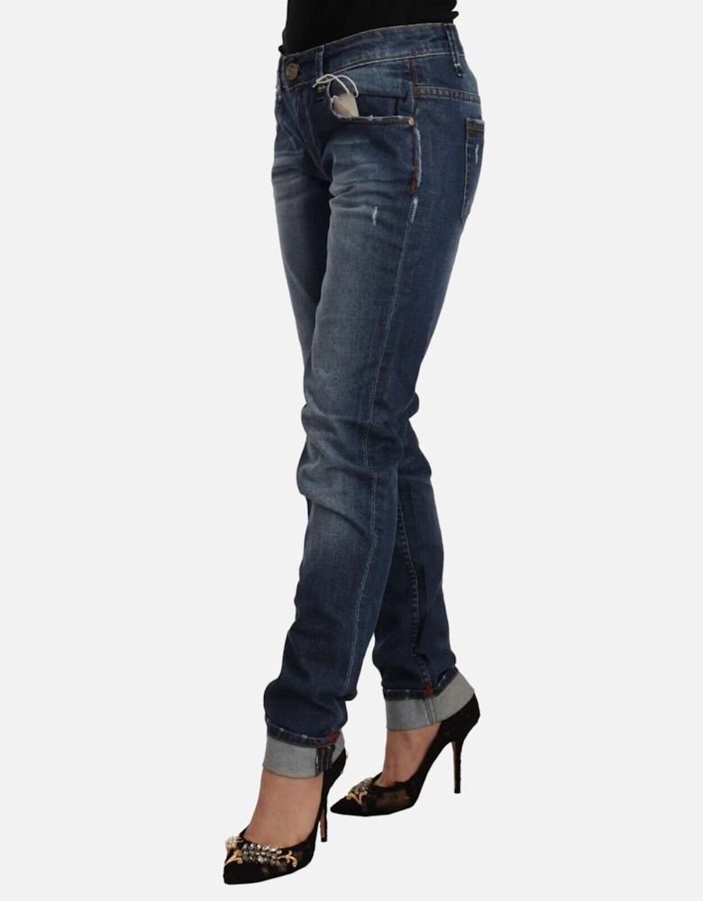 Boyfriend Jeans Relaxed Fit PAN71236 Women - Blue Jeans