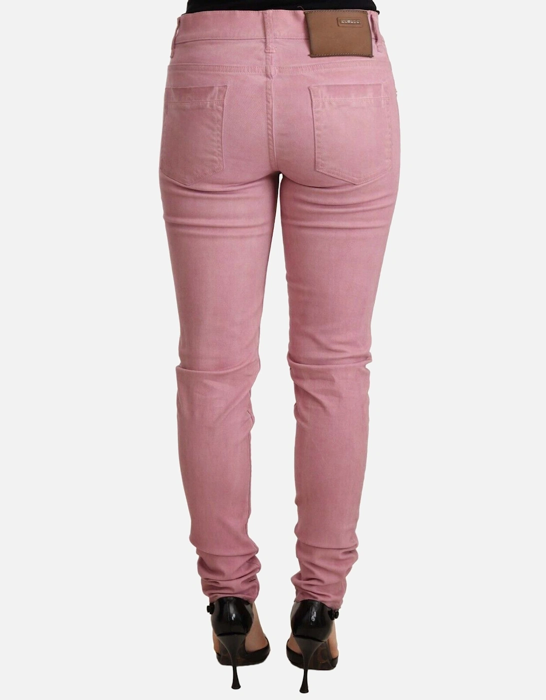 Skinny Jeans Pink Women Jeans