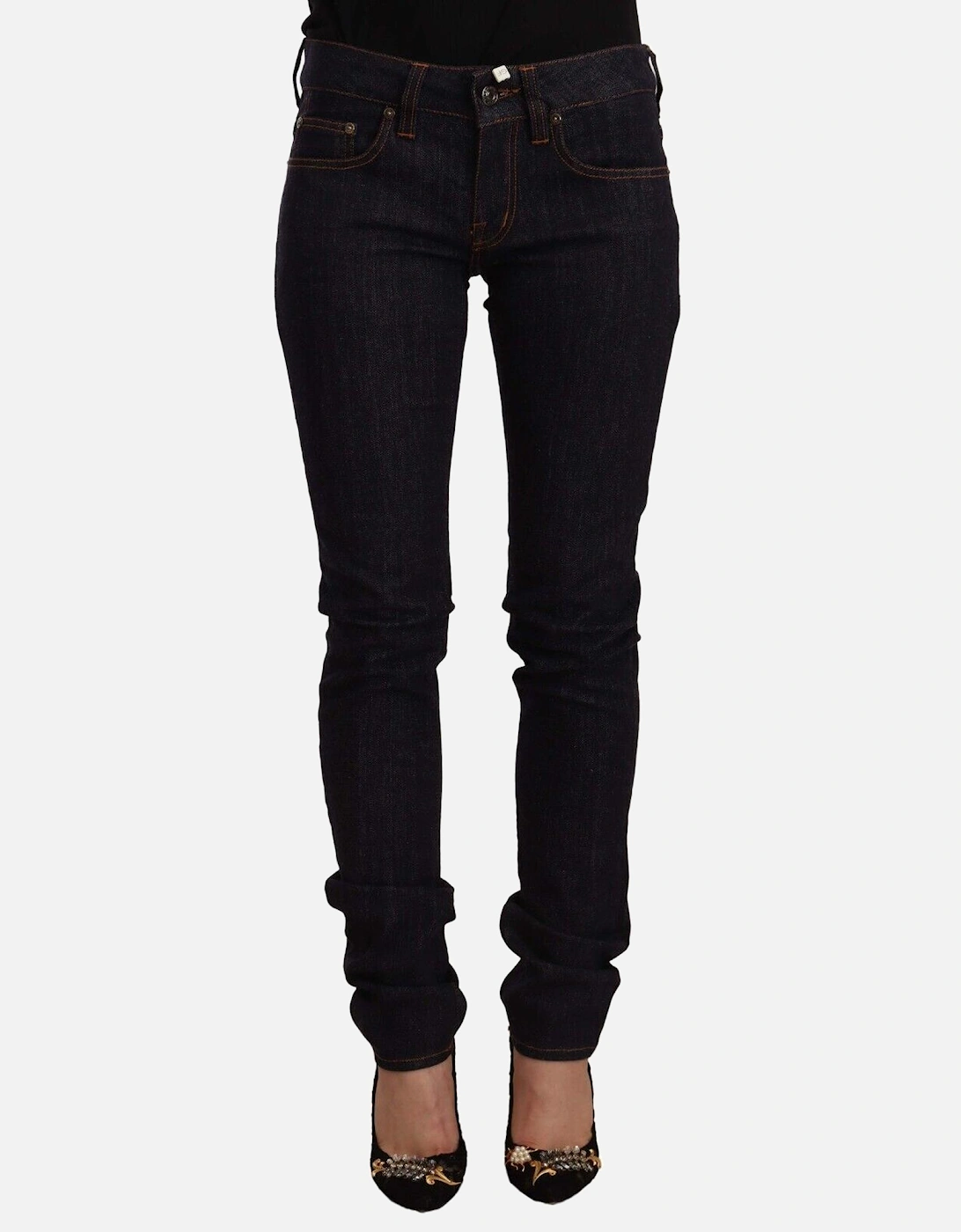 Slim Fit Jeans Women - Black Jeans, 4 of 3