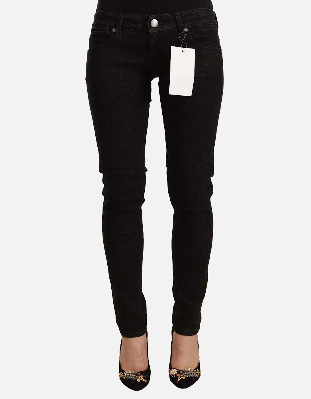 Skinny Jeans Black Women Jeans, 4 of 3