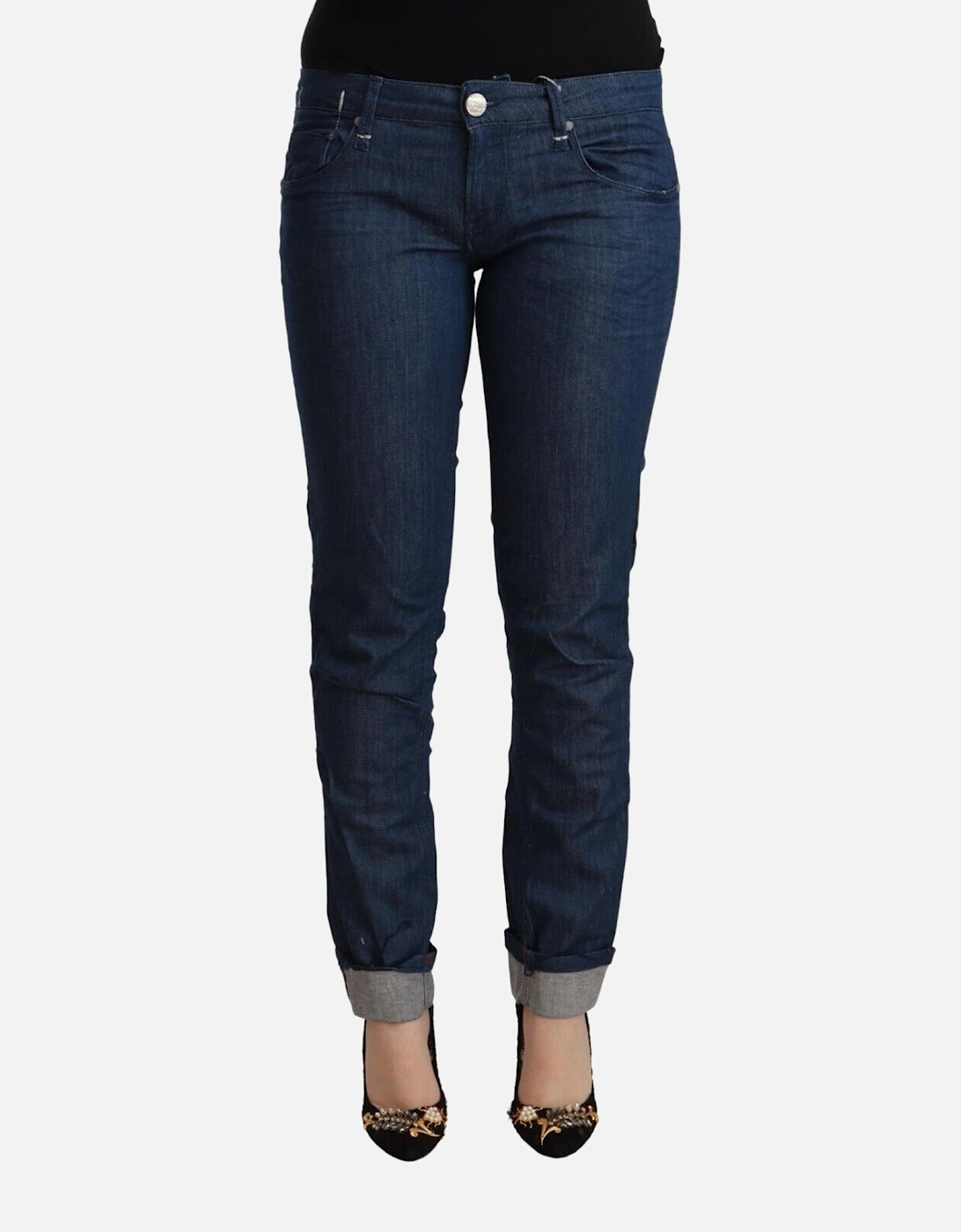 Straight Jeans Women - Blue Jeans, 4 of 3
