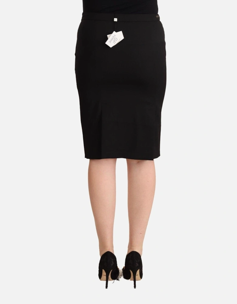 Pencil Skirt Classic Style Women - Black