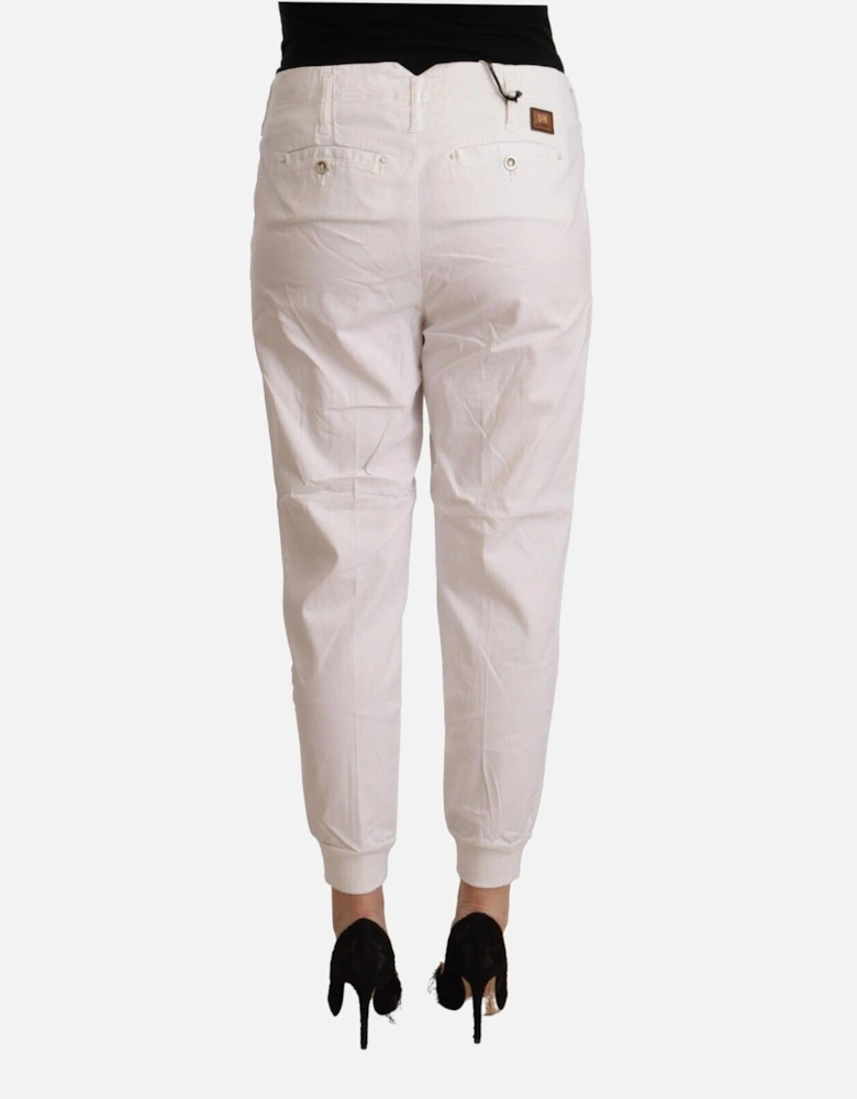 Casual Pants White Women Jeans