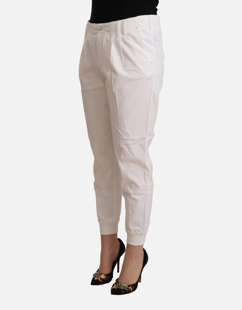 Casual Pants White Women Jeans