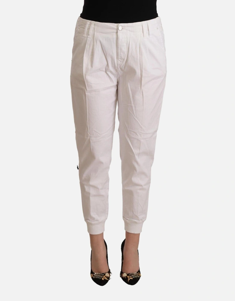 Casual Pants White Women Jeans