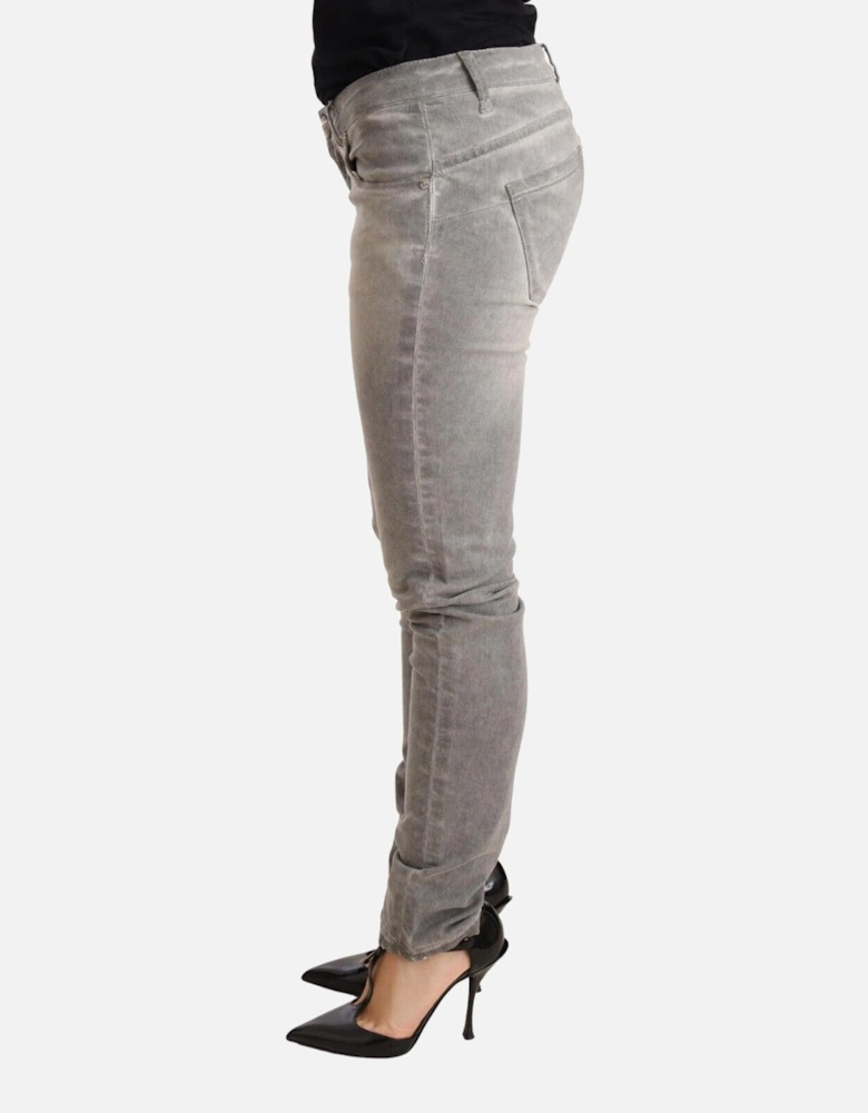 Skinny Jeans Grey Women - Gray Jeans
