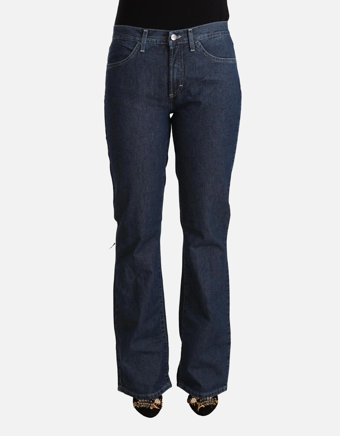 PAN72222 Bootcut Jeans Women - Blue Jeans, 4 of 3