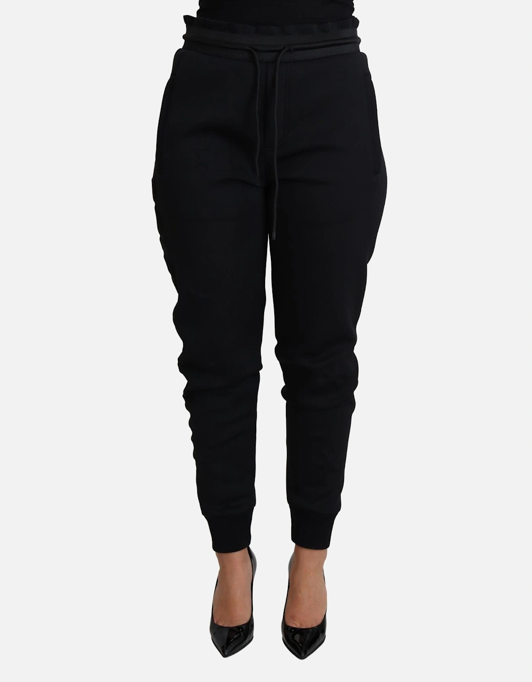 Dolce Gabbana Sweatpants Casual Style Women - Black Jeans, 4 of 3