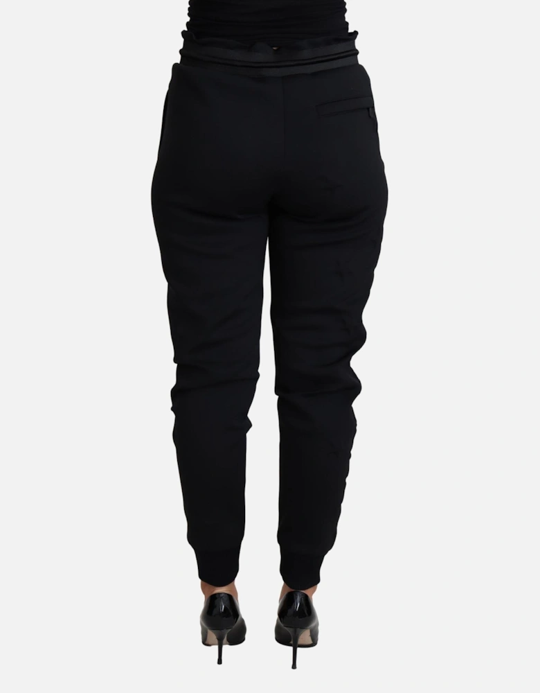 Dolce Gabbana Sweatpants Casual Style Women - Black Jeans