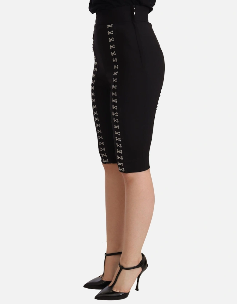 Dolce Gabbana Shorts HighWaisted Style Women - Black Jeans