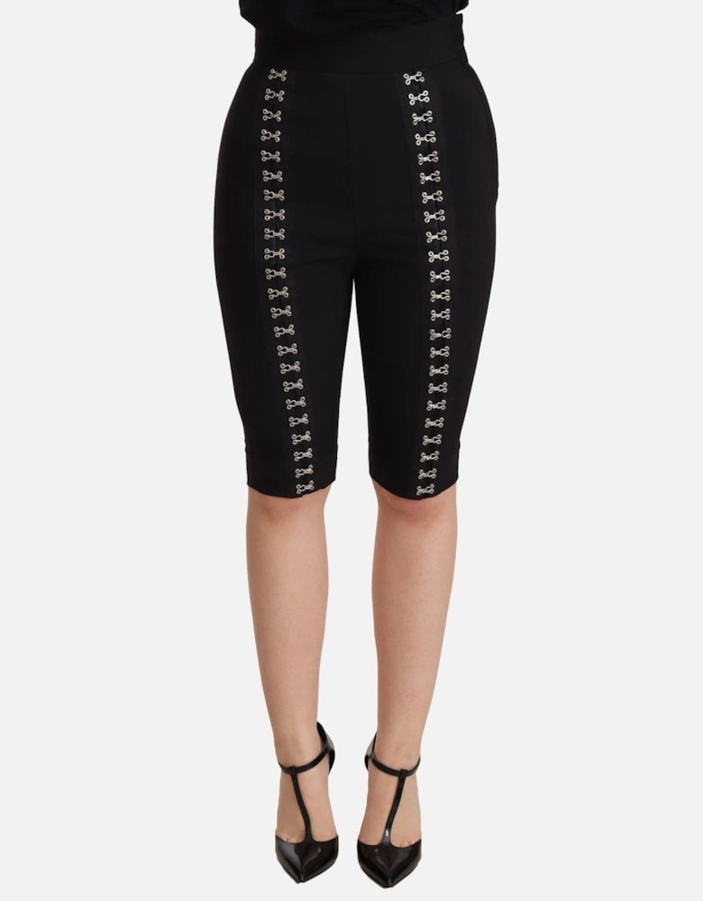 Dolce Gabbana Shorts HighWaisted Style Women - Black Jeans