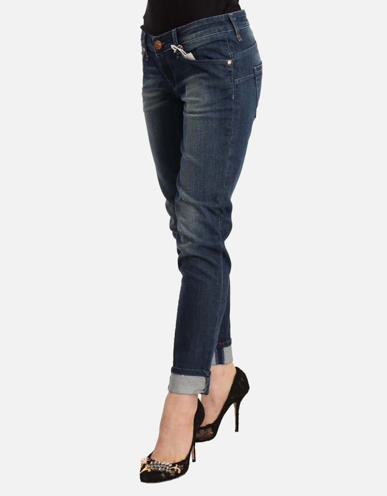 Boyfriend Jeans Relaxed Fit Women - Blue Jeans