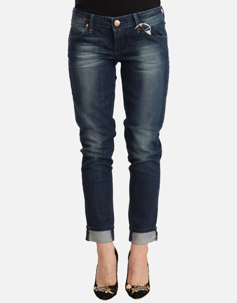 Boyfriend Jeans Relaxed Fit Women - Blue Jeans