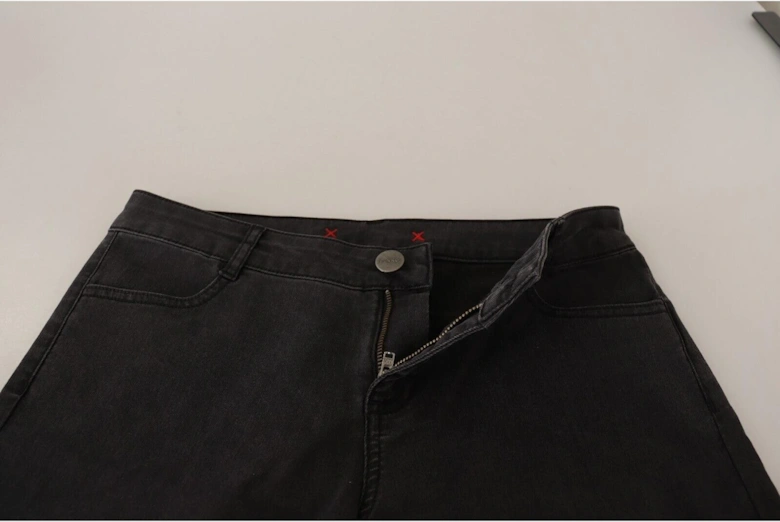 Slimfit Ankle Jeans Women - Black Jeans