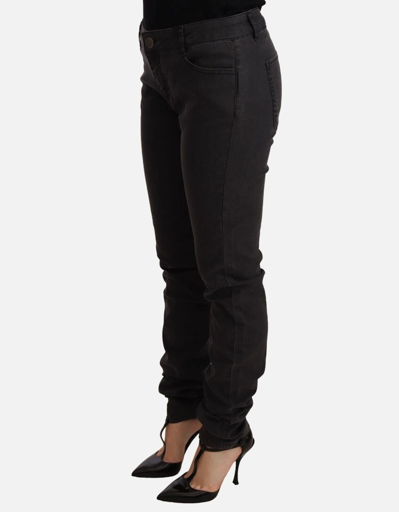 Slimfit Ankle Jeans Women - Black Jeans