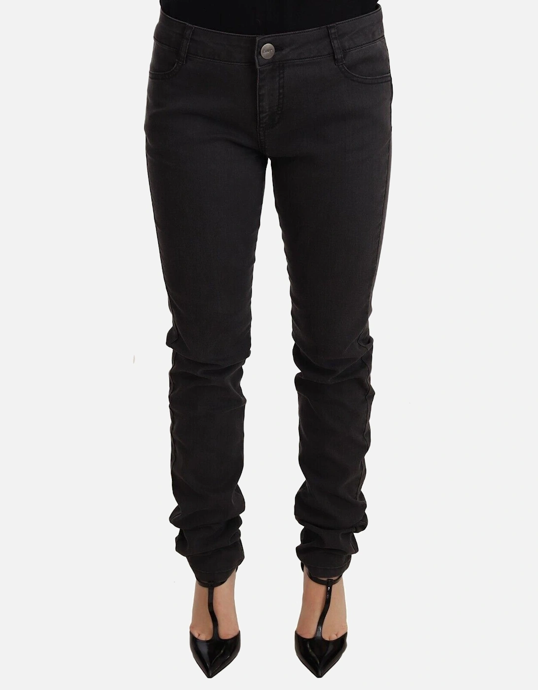 Slimfit Ankle Jeans Women - Black Jeans, 5 of 4