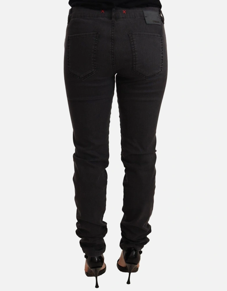 Slimfit Ankle Jeans Women - Black Jeans