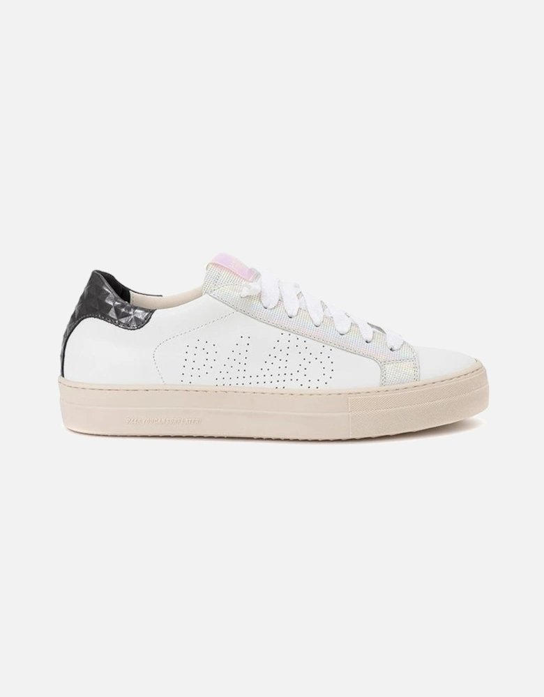 White Leather Sneakers from Italy Women