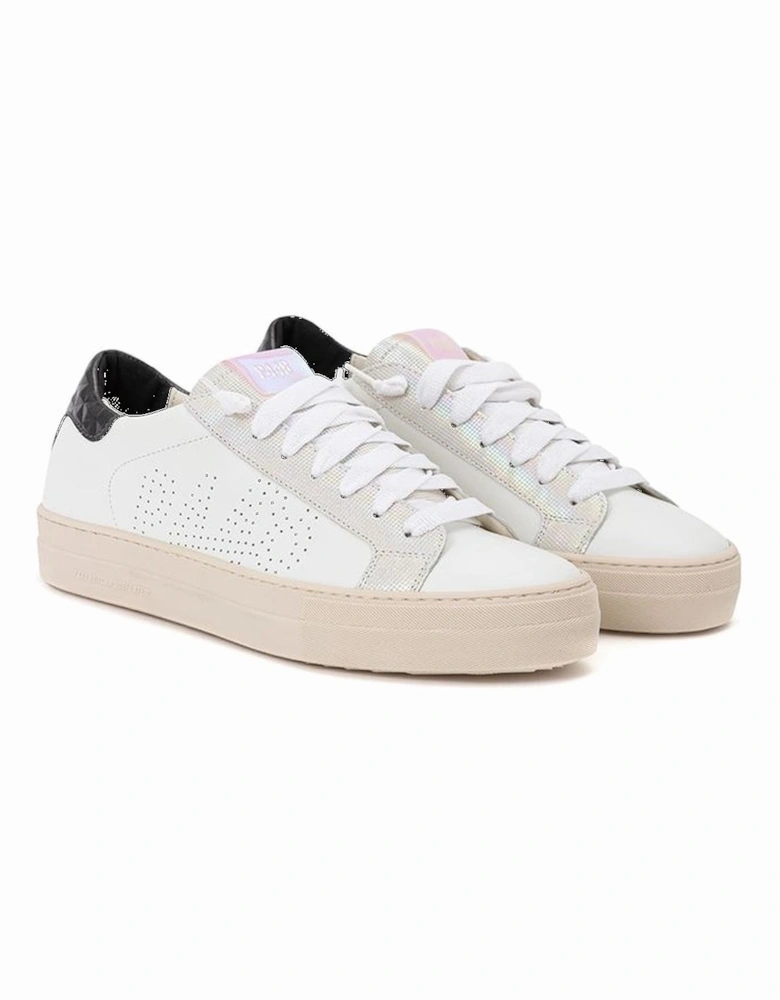 White Leather Sneakers from Italy Women