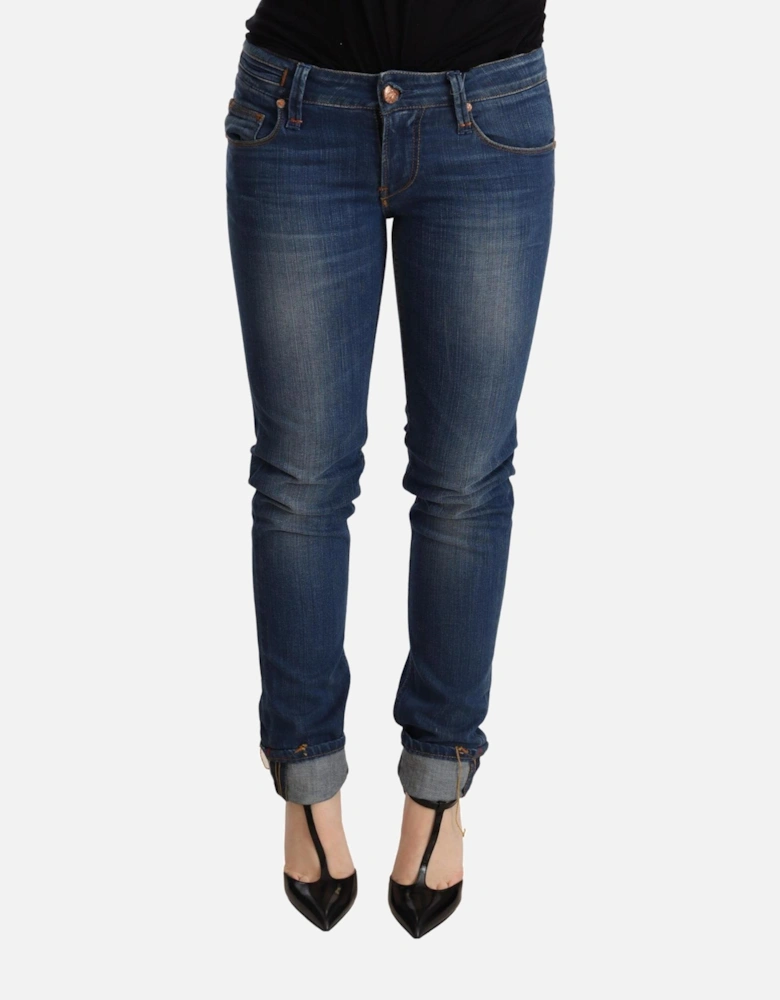 Straight Leg Jeans Women - Blue Jeans