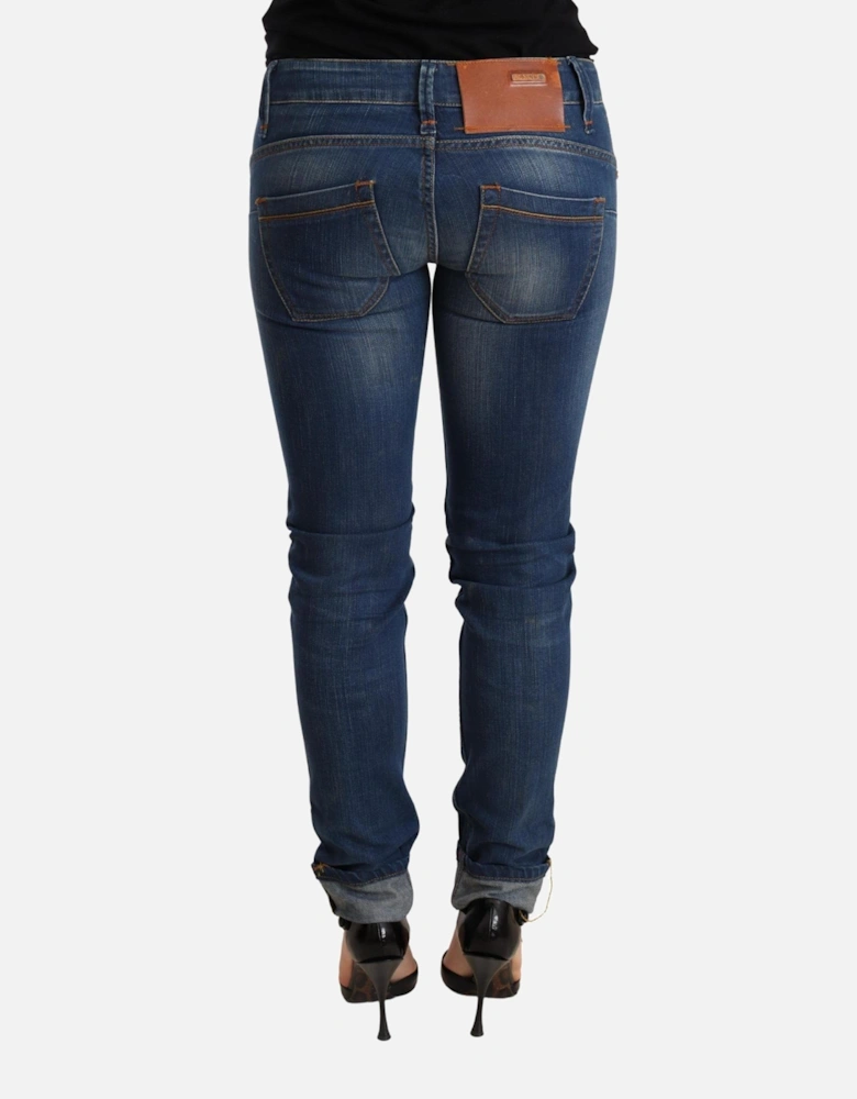 Straight Leg Jeans Women - Blue Jeans