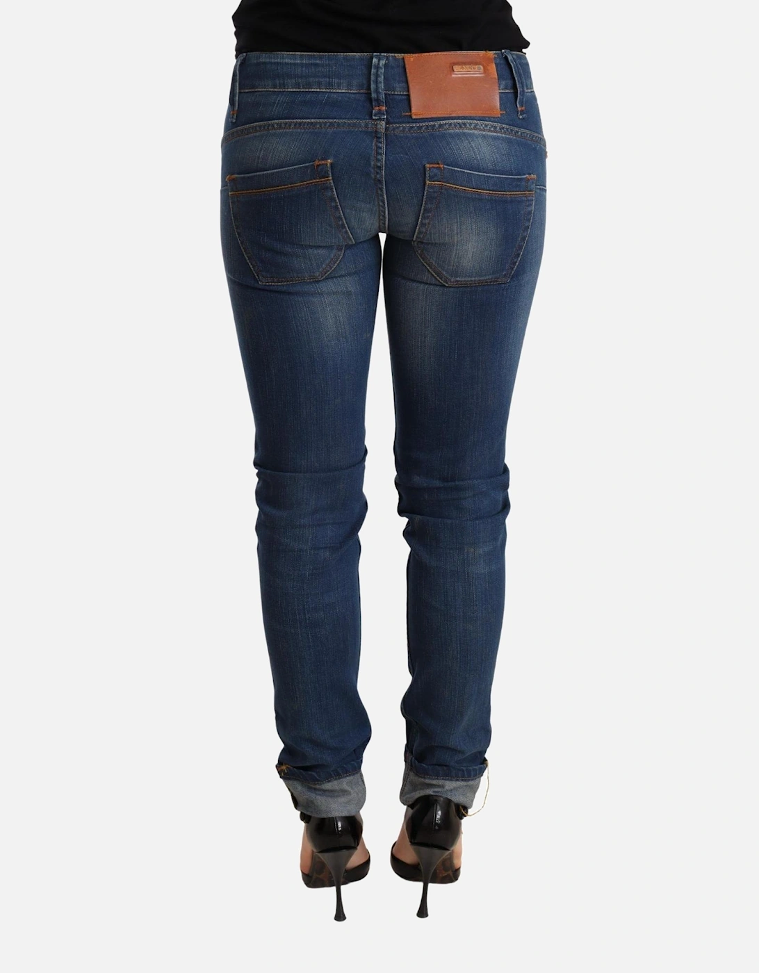 Straight Leg Jeans Women - Blue Jeans