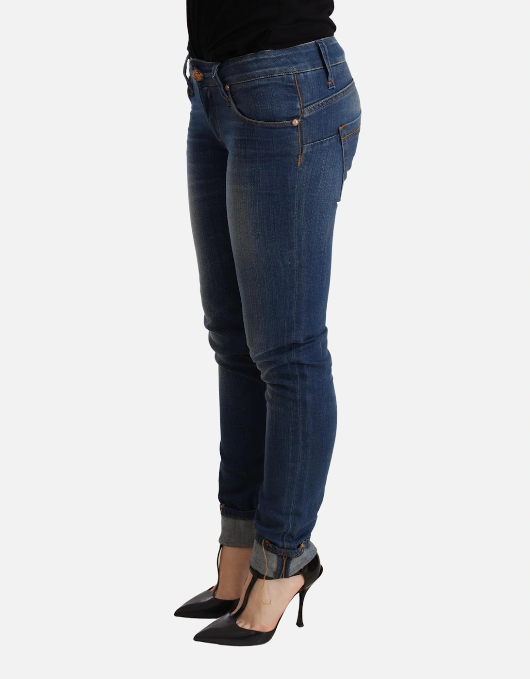 Straight Leg Jeans Women - Blue Jeans