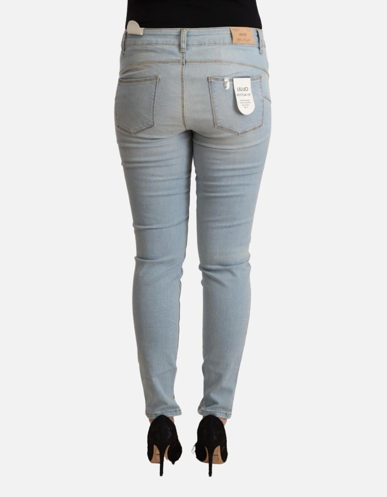 Skinny Jeans Light Wash Women - Light Blue Jeans
