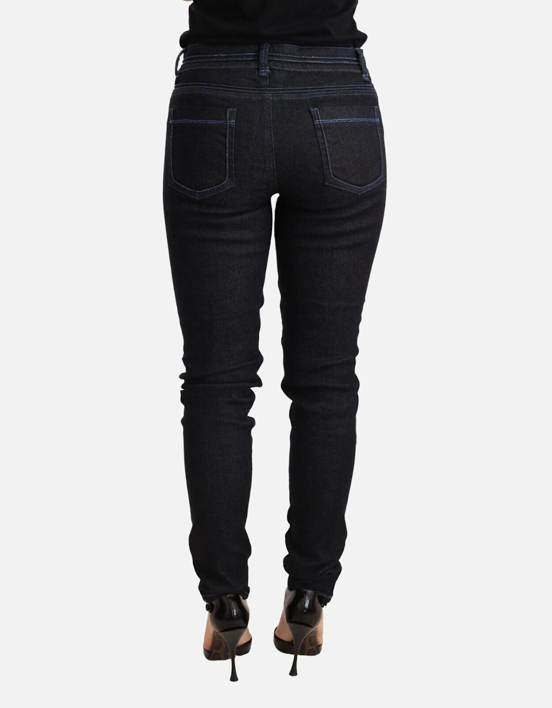 Skinny Jeans Dark Wash Women - Blue Jeans