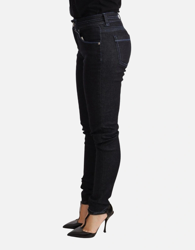 Skinny Jeans Dark Wash Women - Blue Jeans