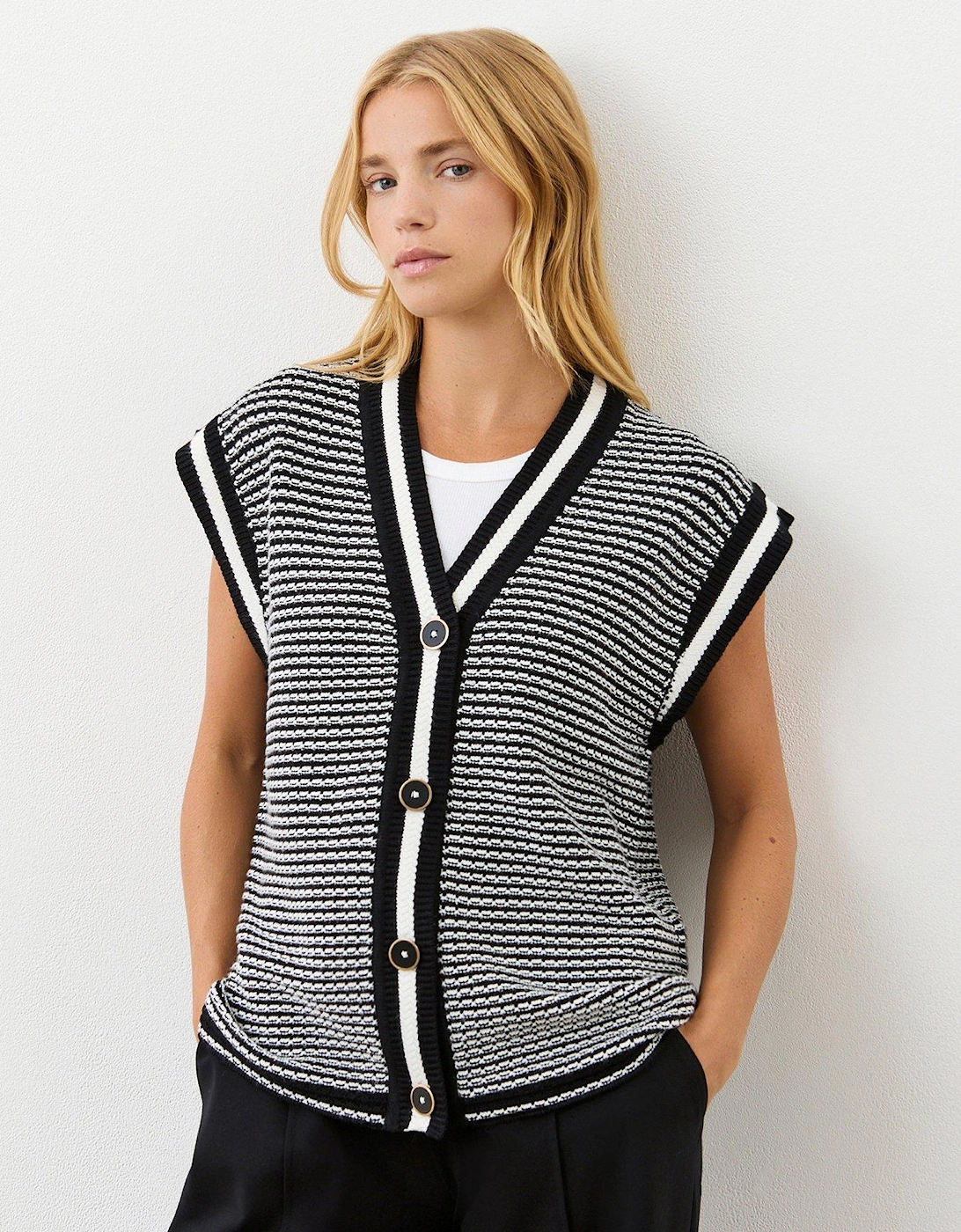 Maree Vest - Black, 2 of 1