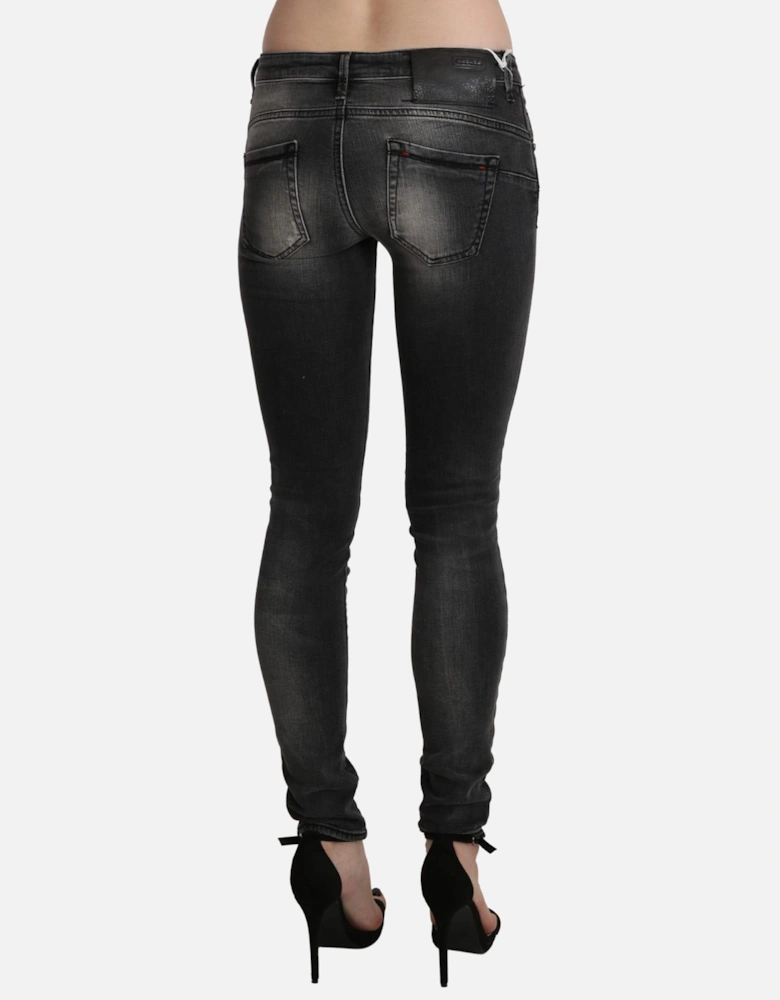 Skinny Jeans Grey Women - Black Jeans